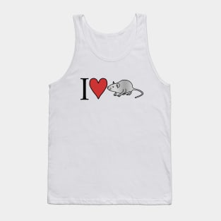 I love Rats Tank Top